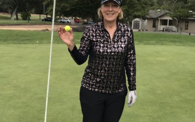 Claudia Terry Hits a Hole-in-One!